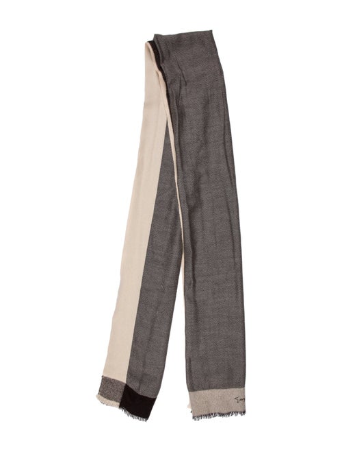 Giorgio Armani Cashmere Striped Scarf