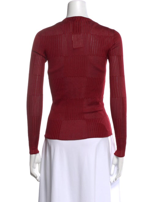 Giorgio Armani Crew Neck Long Sleeve Top