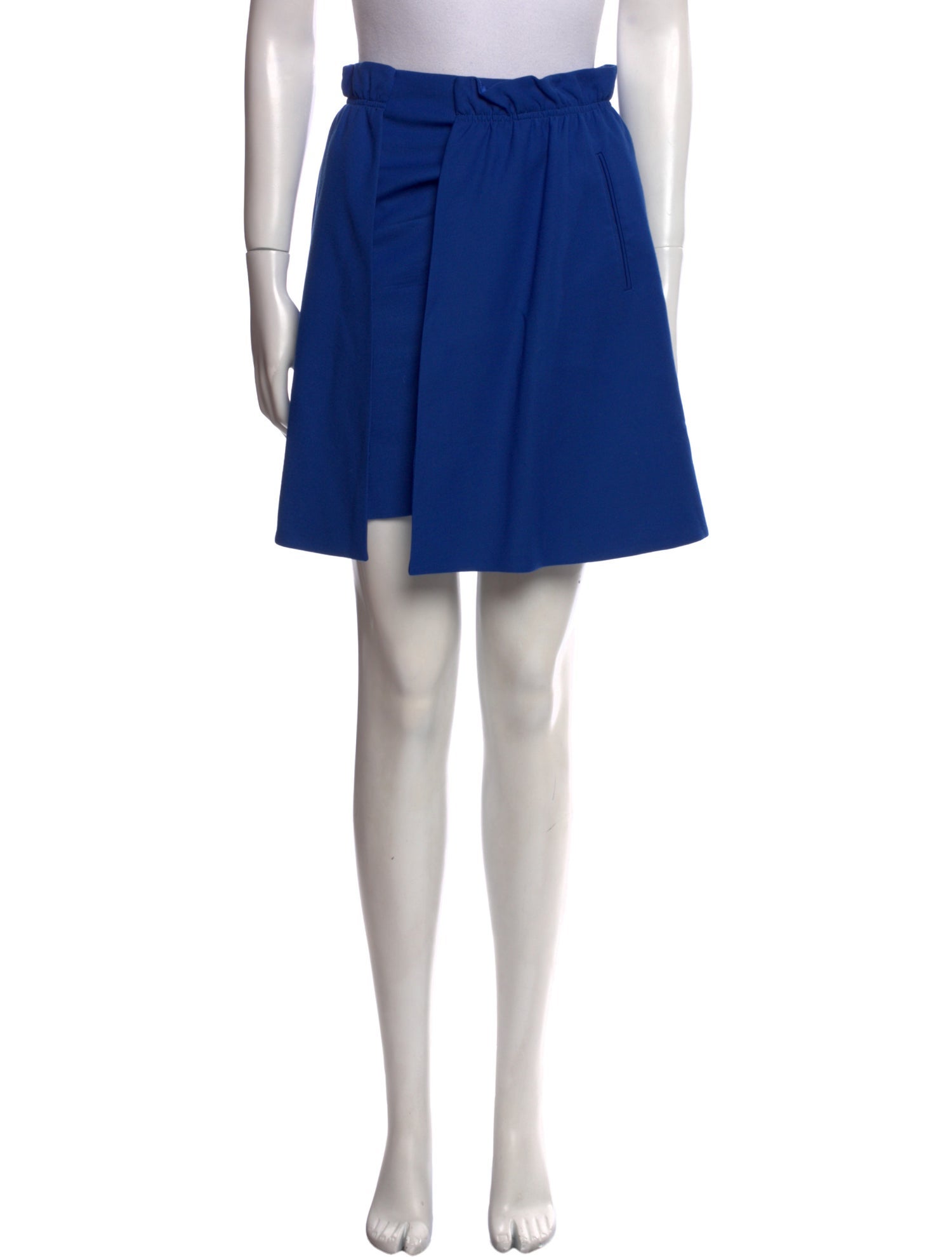 Giorgio Armani Ruffle Embellishment Knee-Length Skirt