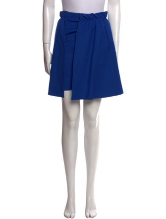 Giorgio Armani Ruffle Embellishment Knee-Length Skirt