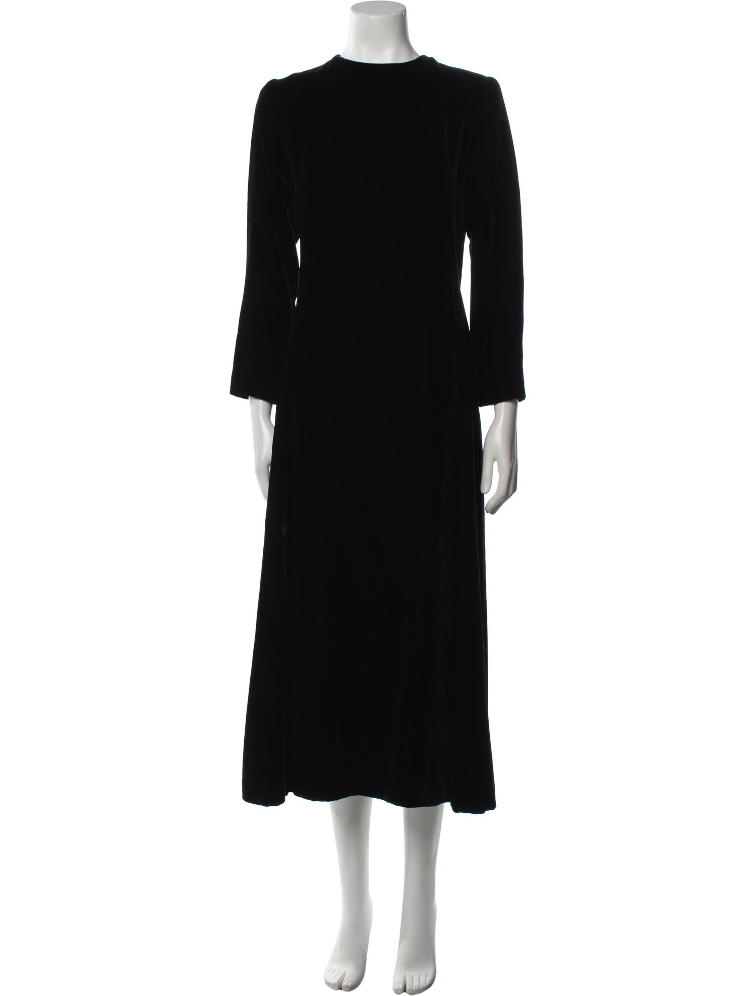 Giorgio Armani Crew Neck Long Dress