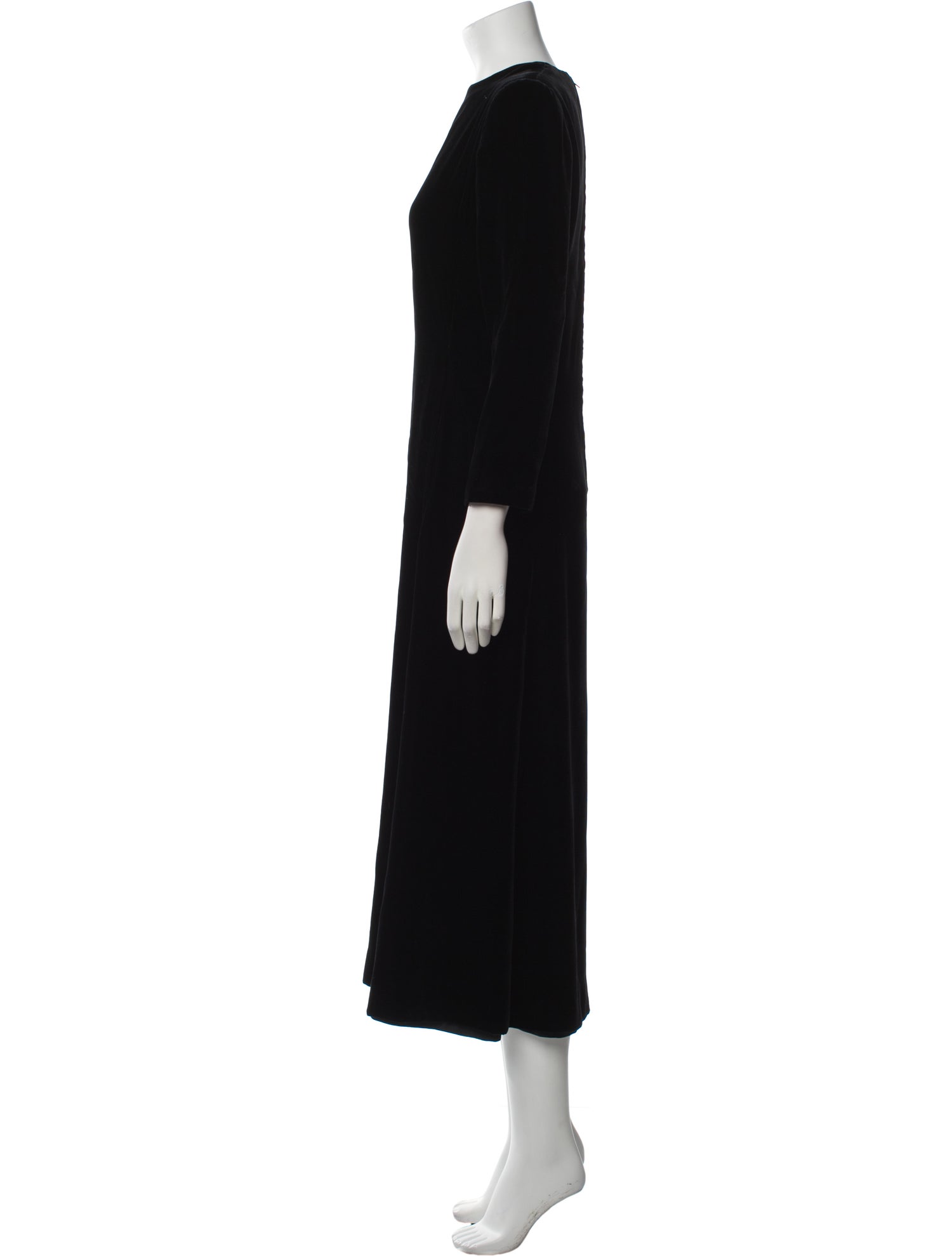 Giorgio Armani Crew Neck Long Dress