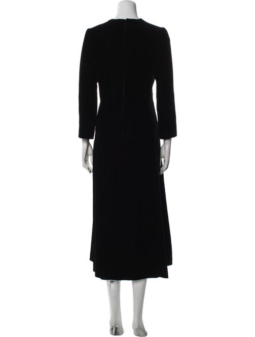 Giorgio Armani Crew Neck Long Dress