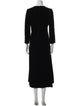 Giorgio Armani Crew Neck Long Dress