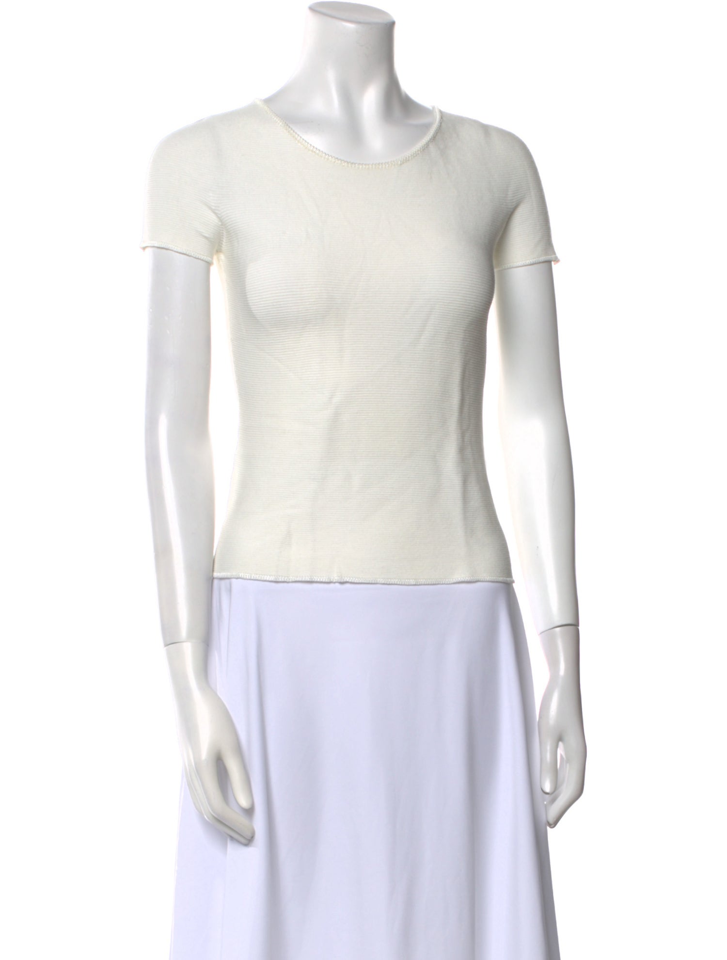 Giorgio Armani Scoop Neck Short Sleeve T-Shirt w/ Tags