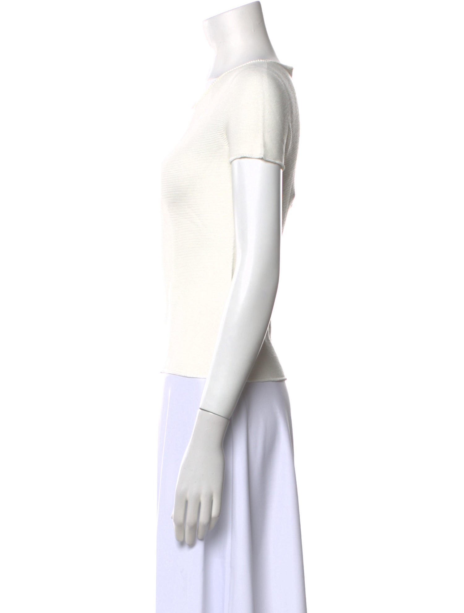 Giorgio Armani Scoop Neck Short Sleeve T-Shirt w/ Tags