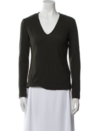 Giorgio Armani Wool V-Neck Sweater