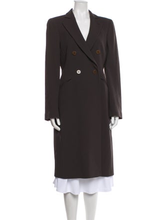Giorgio Armani Wool Peacoat