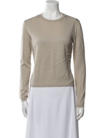 Giorgio Armani Wool Crew Neck Sweater