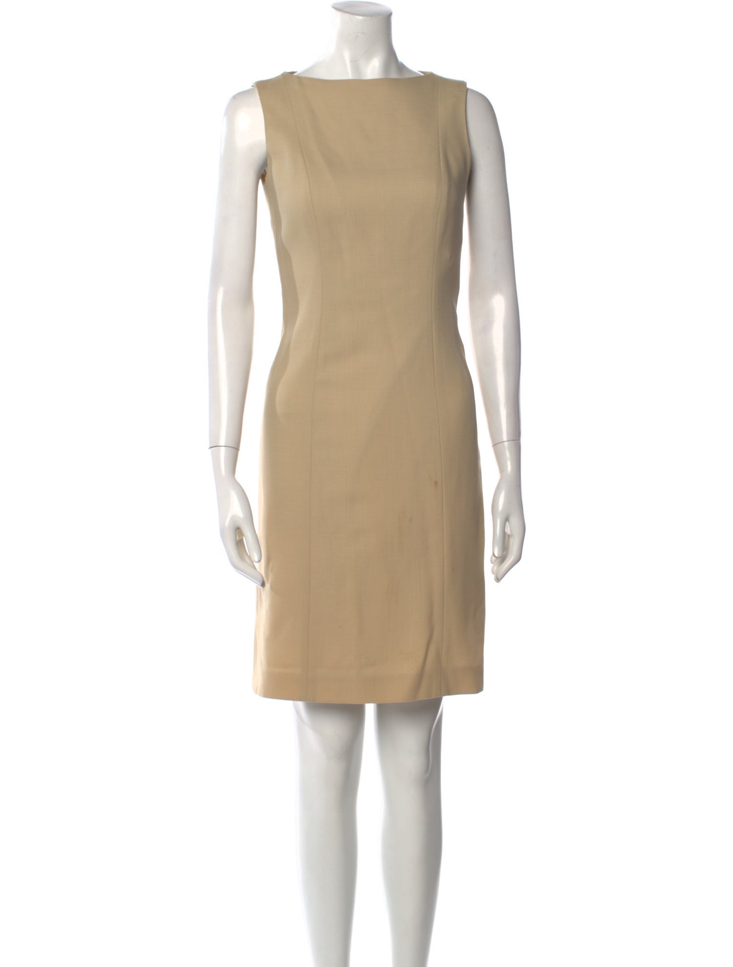 Giorgio Armani Virgin Wool Mini Dress