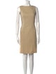 Giorgio Armani Virgin Wool Mini Dress