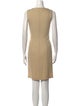 Giorgio Armani Virgin Wool Mini Dress