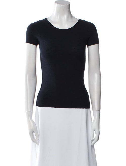 Giorgio Armani Scoop Neck Short Sleeve T-Shirt