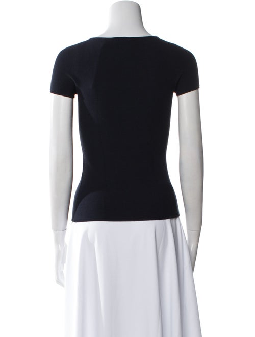 Giorgio Armani Scoop Neck Short Sleeve T-Shirt