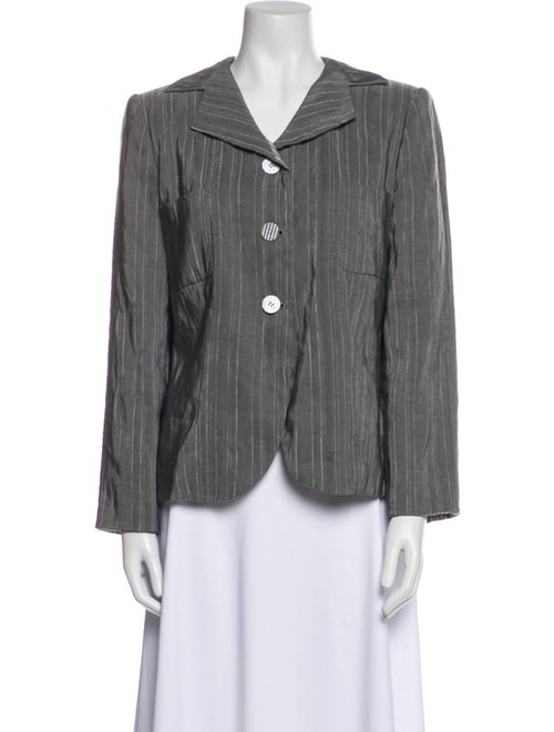 Giorgio Armani Linen Striped Blazer