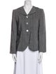 Giorgio Armani Linen Striped Blazer