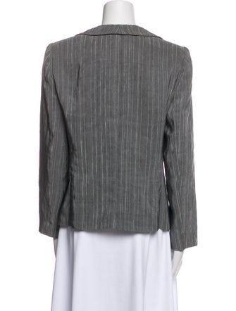 Giorgio Armani Linen Striped Blazer