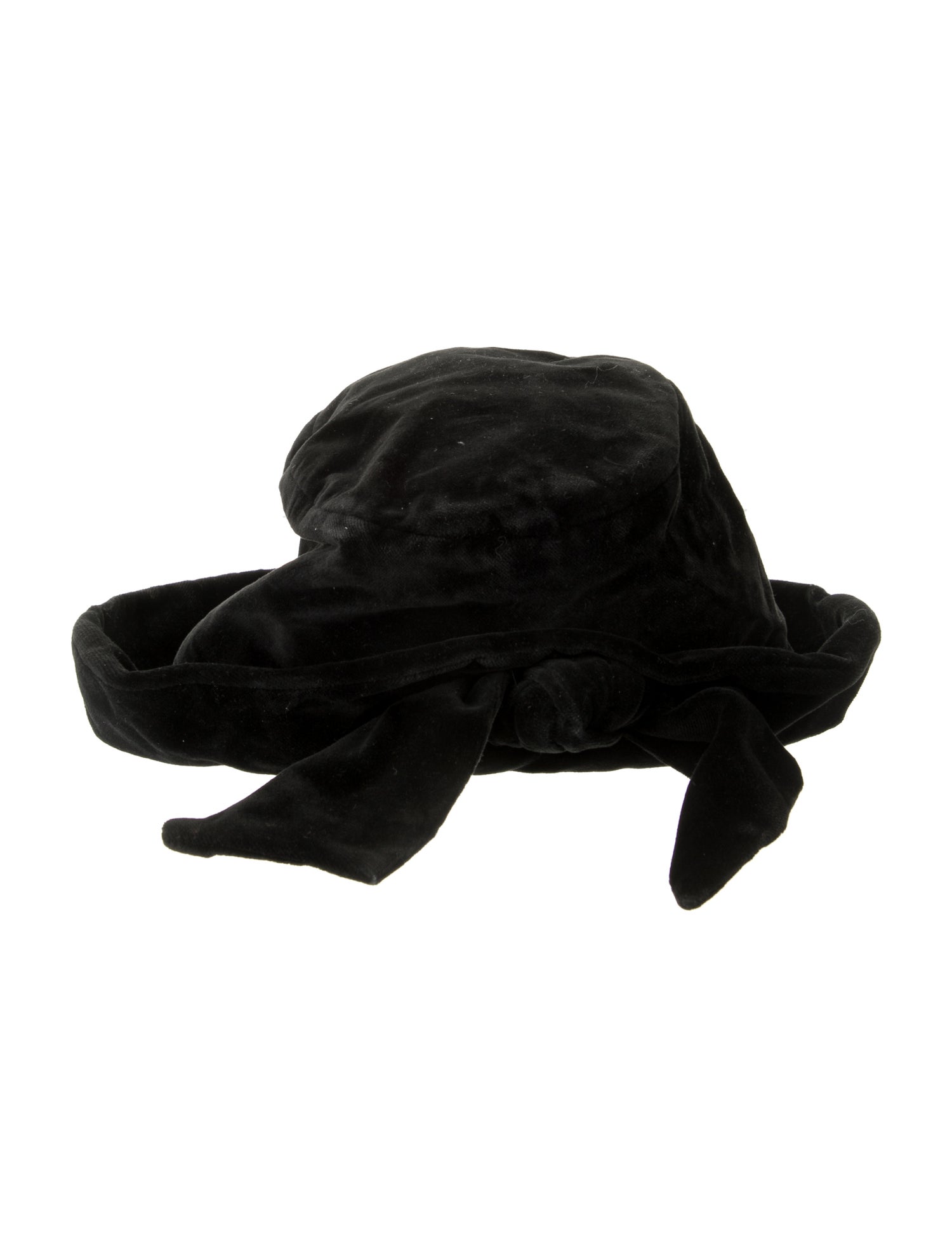 Giorgio Armani Velvet Bow Hat