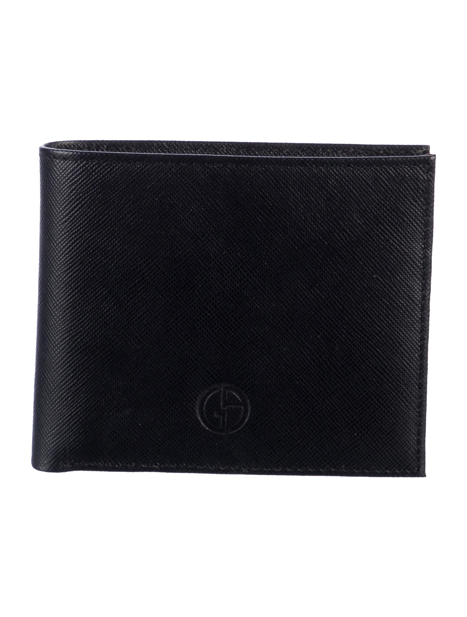 Giorgio Armani Saffiano Leather Wallet