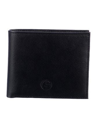 Giorgio Armani Saffiano Leather Wallet