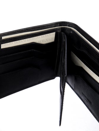 Giorgio Armani Saffiano Leather Wallet