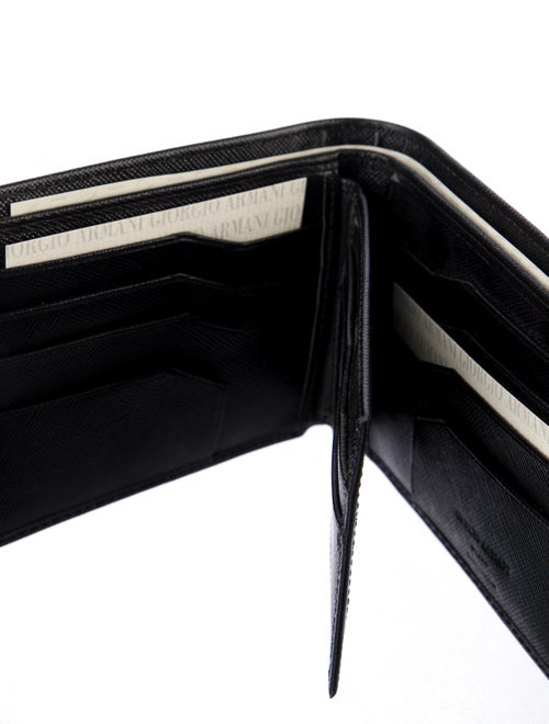 Giorgio Armani Saffiano Leather Wallet