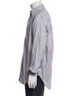 Giorgio Armani Striped Long Sleeve Dress Shirt
