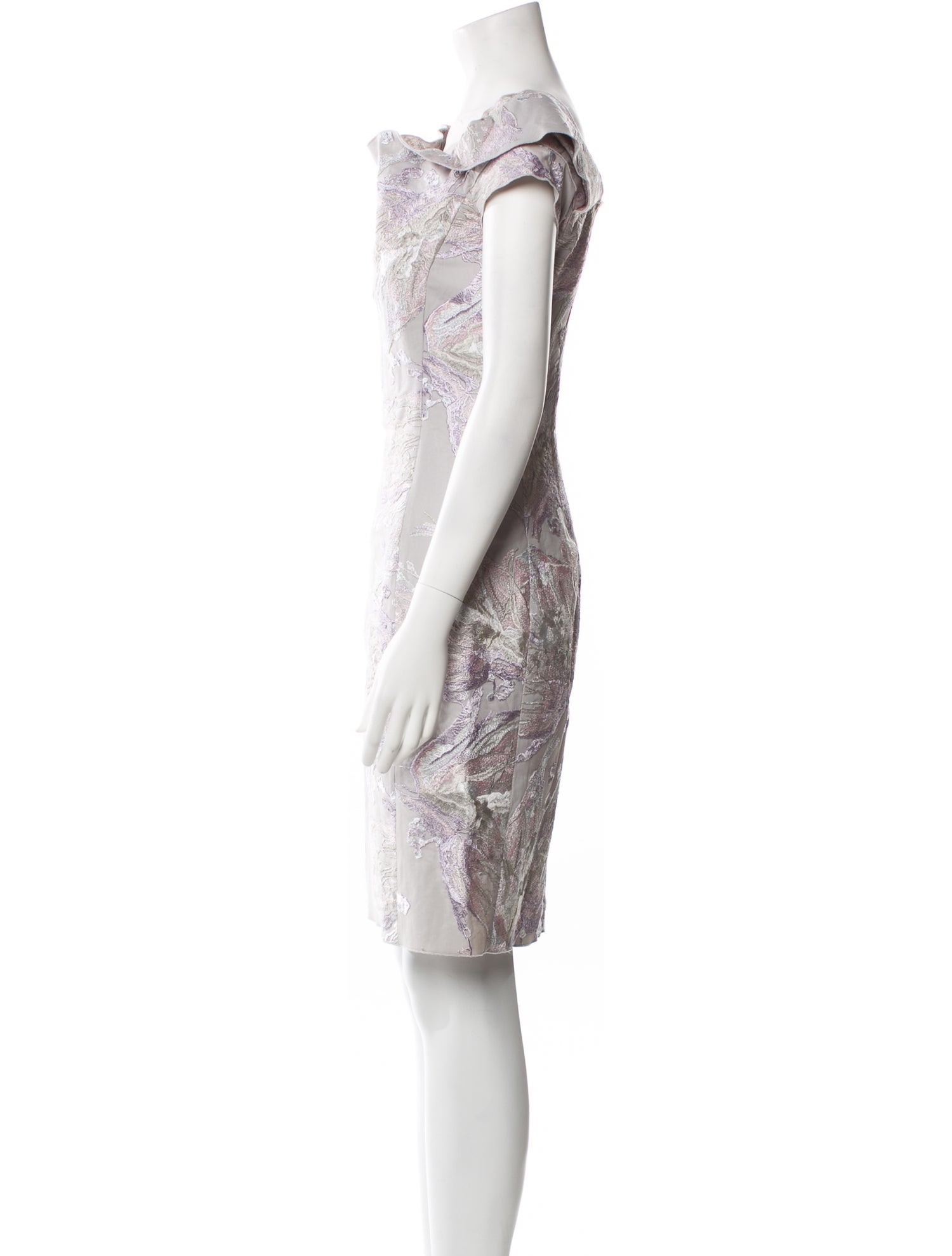Giorgio Armani Silk Knee-Length Dress w/ Tags