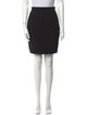 Giorgio Armani Pleated Accents Knee-Length Skirt