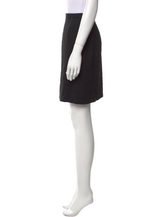 Giorgio Armani Pleated Accents Knee-Length Skirt