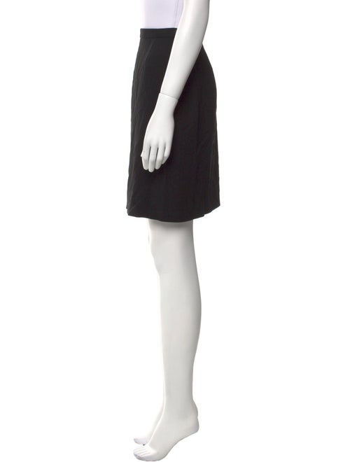Giorgio Armani Pleated Accents Knee-Length Skirt