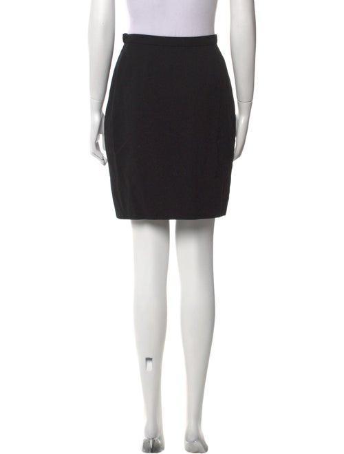 Giorgio Armani Pleated Accents Knee-Length Skirt