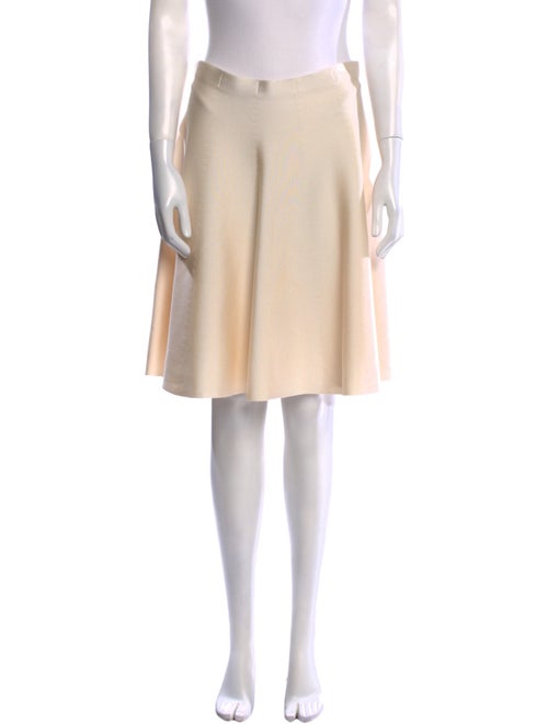 Giorgio Armani Silk Knee-Length Skirt