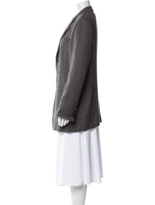 Giorgio Armani Wool Printed Coat