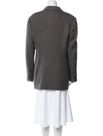 Giorgio Armani Wool Printed Coat