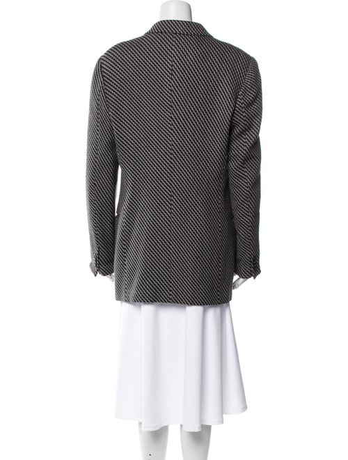 Giorgio Armani Wool Printed Coat