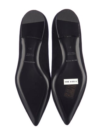 Giorgio Armani Suede Ballet Flats