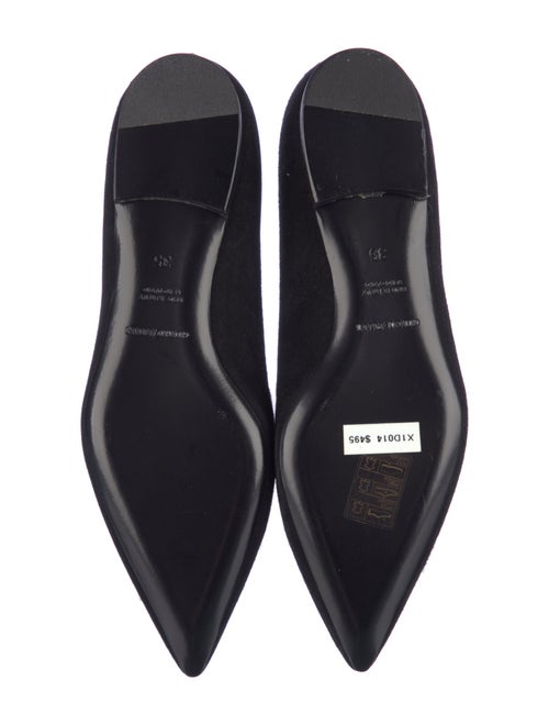 Giorgio Armani Suede Ballet Flats