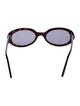 Giorgio Armani Round Tinted Sunglasses