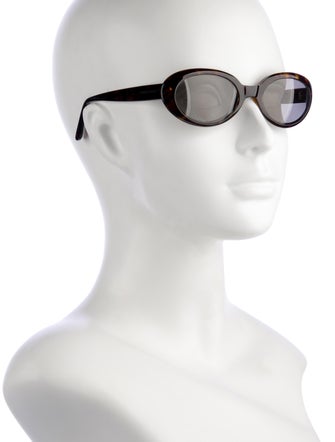 Giorgio Armani Round Tinted Sunglasses