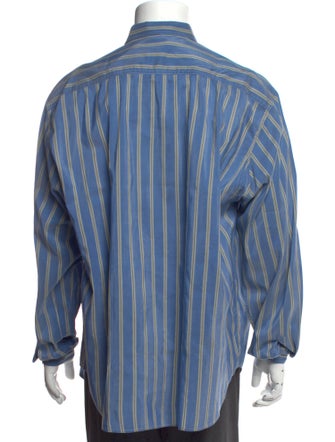 Giorgio Armani Striped Long Sleeve Shirt