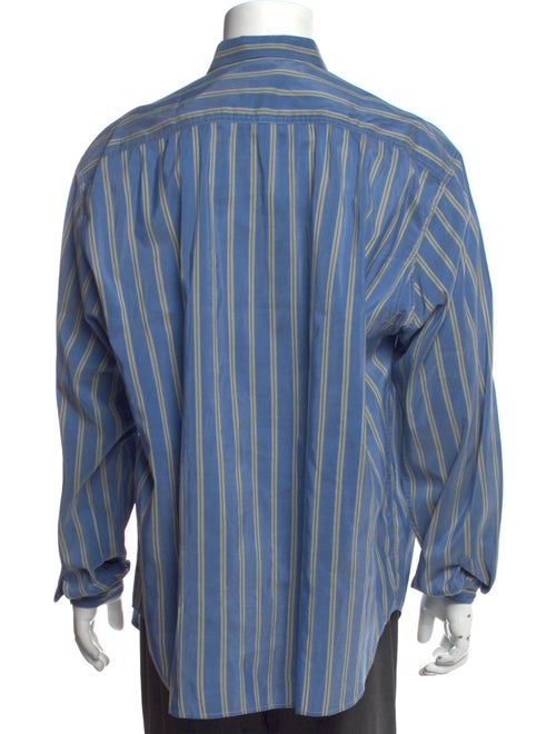 Giorgio Armani Striped Long Sleeve Shirt