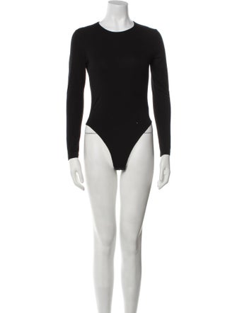 Giorgio Armani Crew Neck Long Sleeve Bodysuit