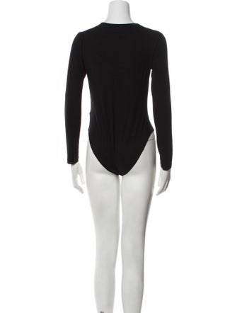 Giorgio Armani Crew Neck Long Sleeve Bodysuit