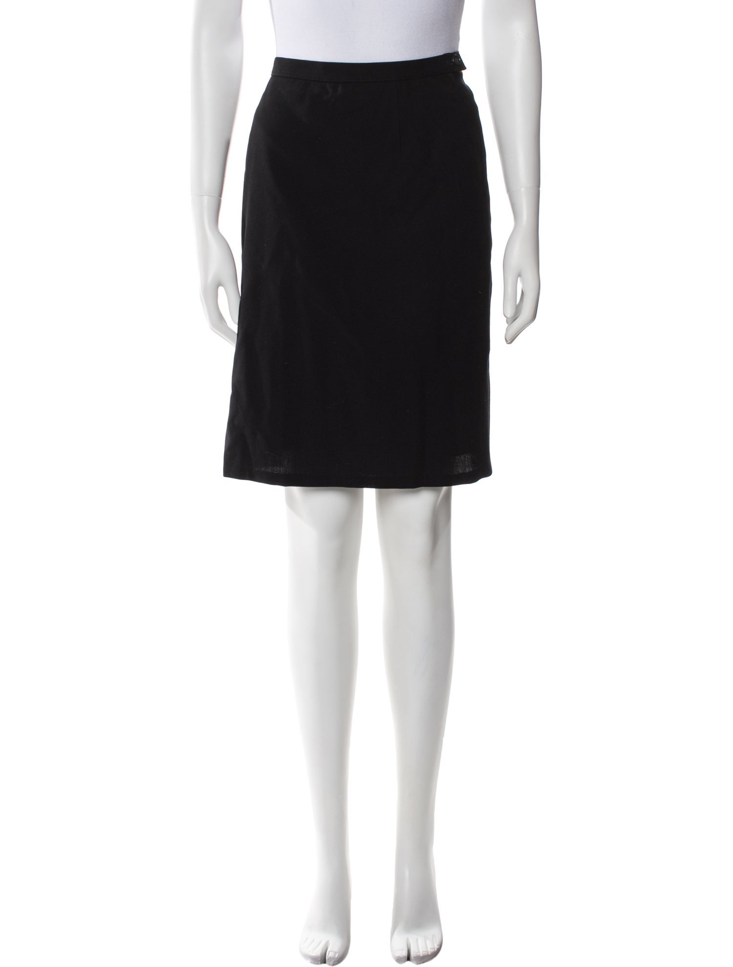 Giorgio Armani Wool Knee-Length Skirt