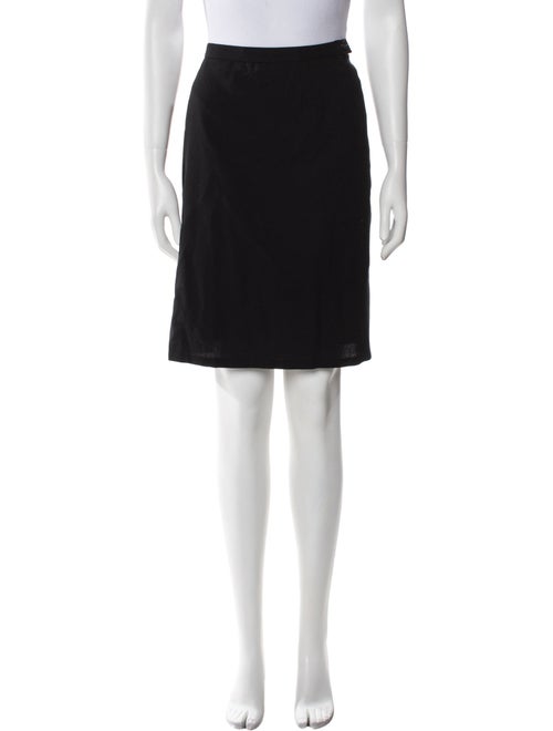 Giorgio Armani Wool Knee-Length Skirt