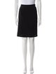 Giorgio Armani Wool Knee-Length Skirt