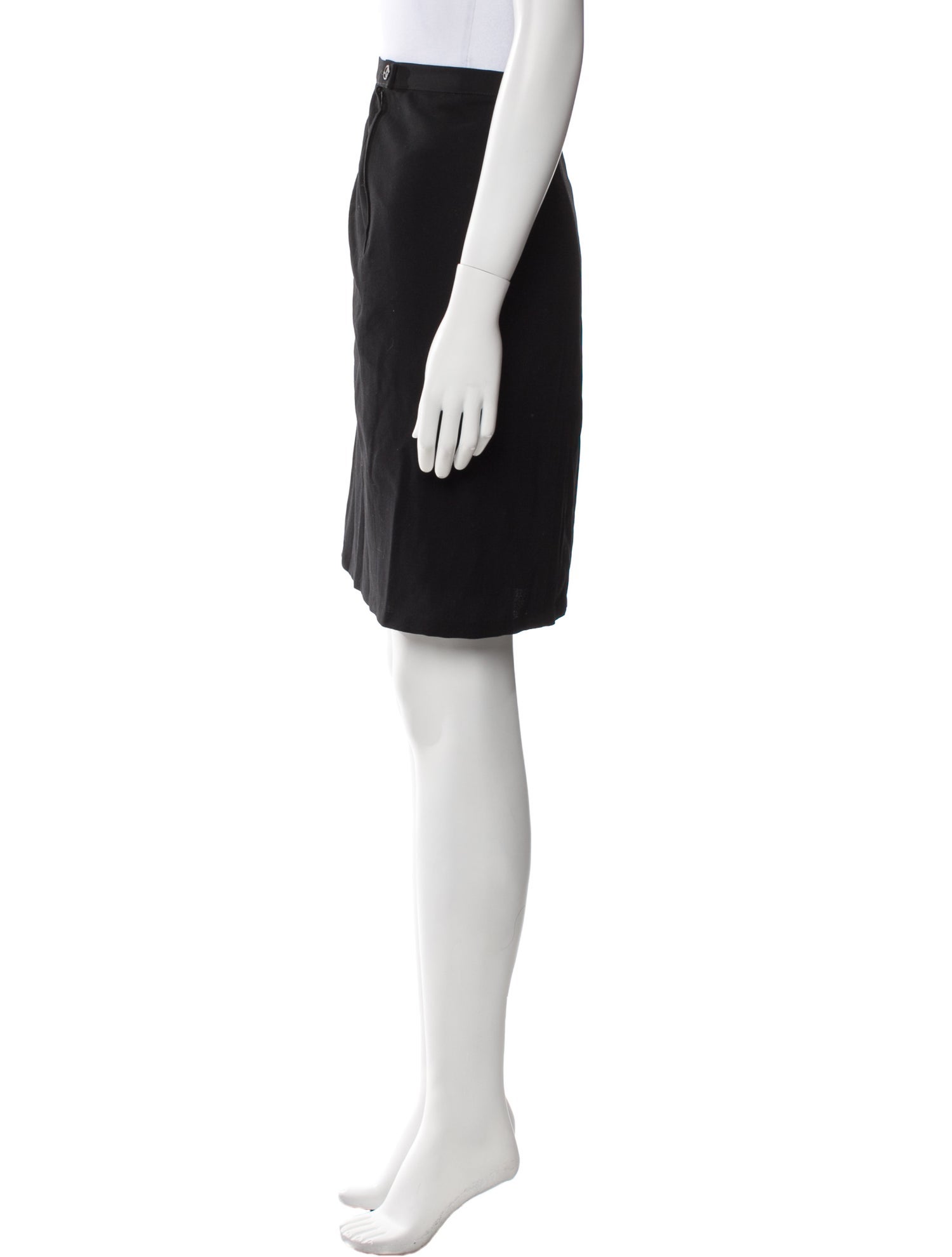Giorgio Armani Wool Knee-Length Skirt
