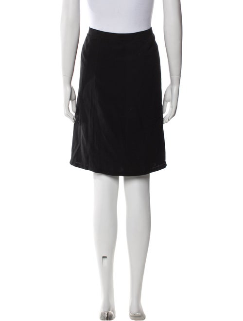 Giorgio Armani Wool Knee-Length Skirt