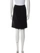 Giorgio Armani Wool Knee-Length Skirt